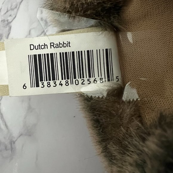 Folkmanis Dutch Rabbit Hand Puppet - Movable Head and Arms - Picture 8 of 8